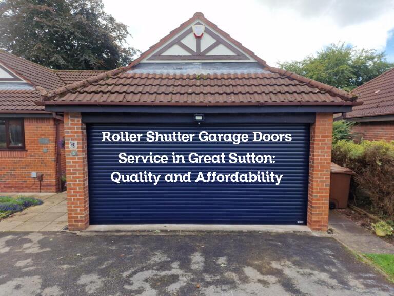 roller shutter garage doors service in Great Sutton