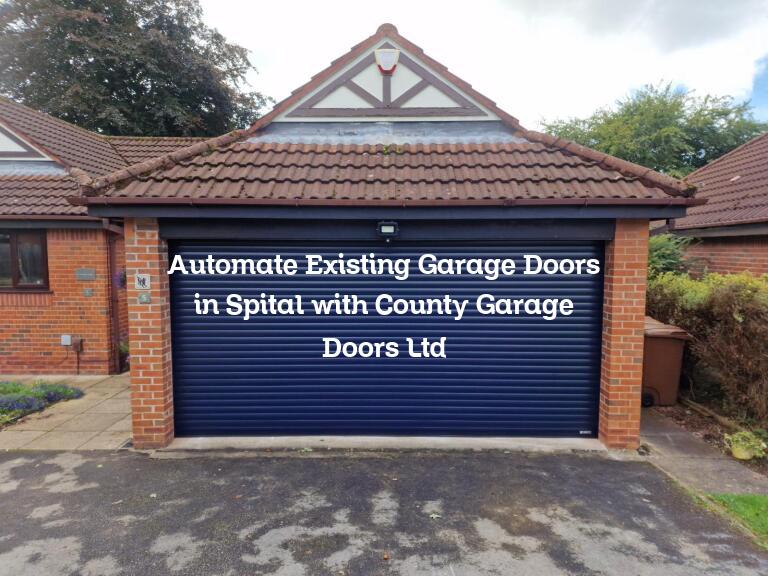Automate existing garage doors in Spital